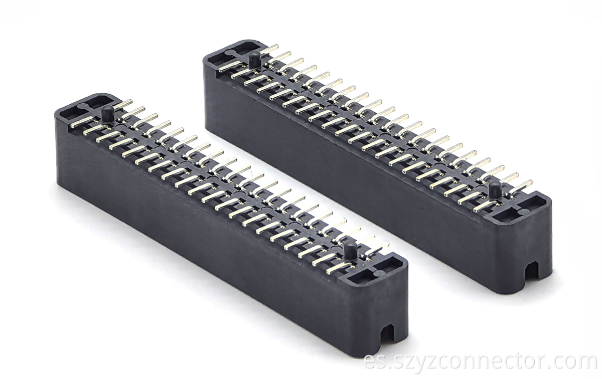 Tablero de lanzamiento de 2.54 mm para abordar el conector de zócalo masculino 2.54mm Pitch Board to Board Male Socket Connector